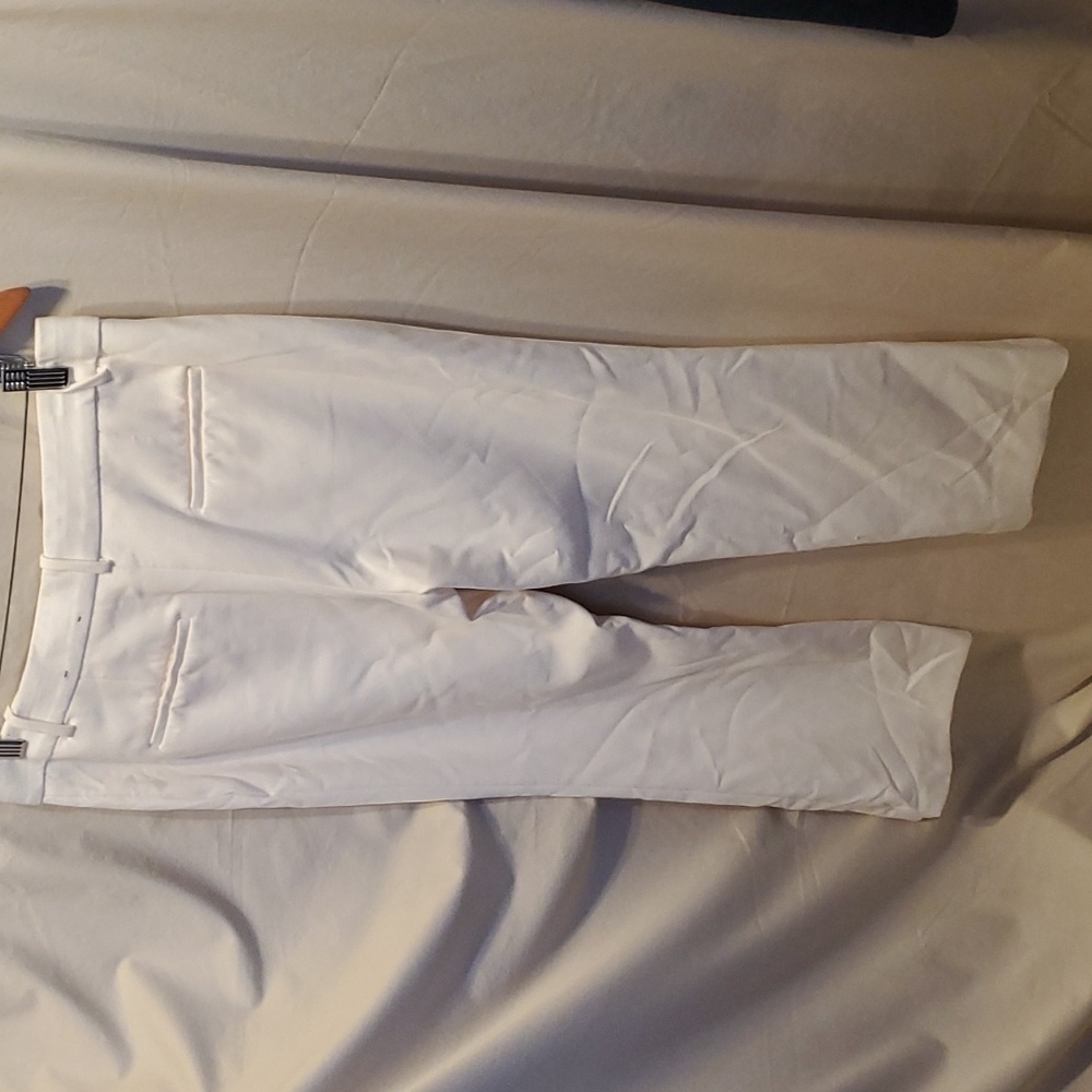 Ann Taylor Cloud White Dress Pants SZ 8 - Picture 4 of 8